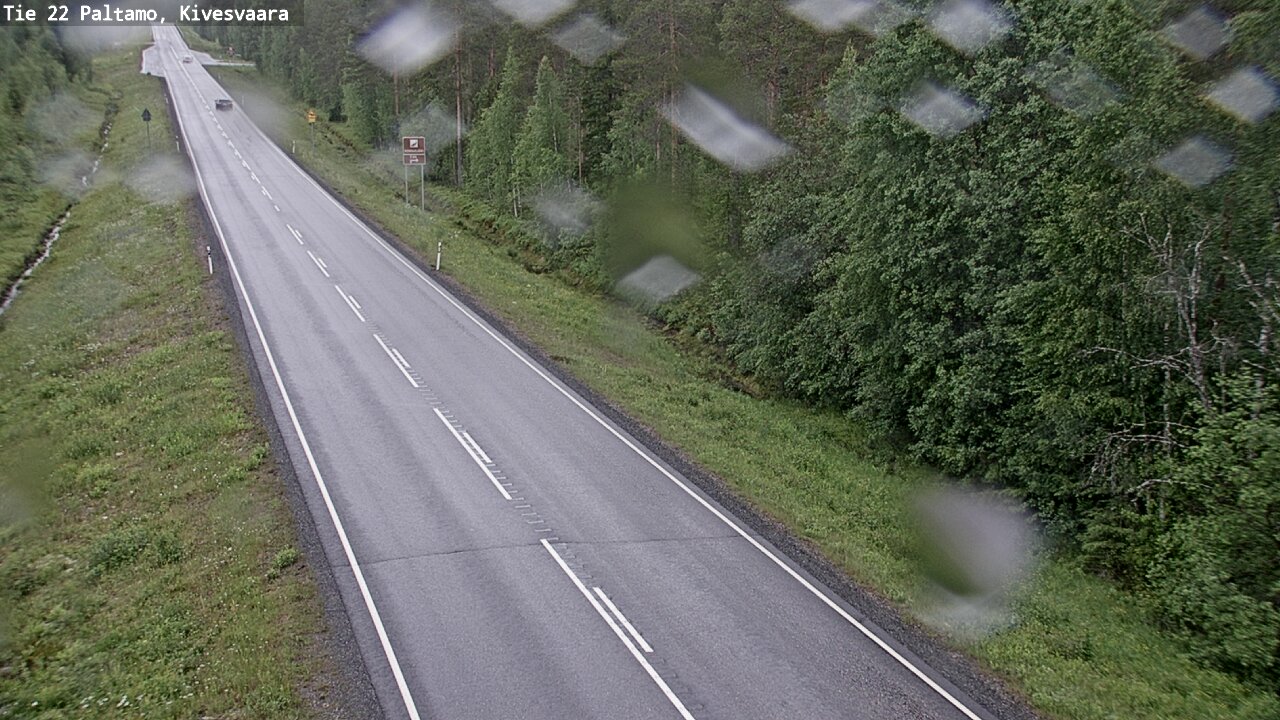 Kelikamerat Kuva Tie 22 Paltamo, Kivesvaara, Paltamo, Kainuu