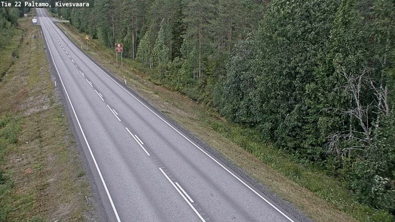 Kelikamerat Kuva Tie 22 Paltamo, Kivesvaara, Paltamo, Kainuu