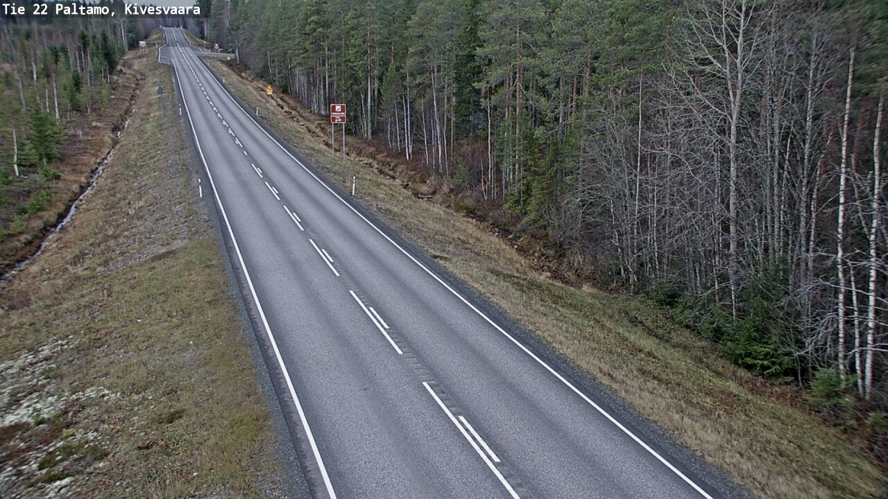 Kelikamerat Kuva Tie 22 Paltamo, Kivesvaara, Paltamo, Kainuu