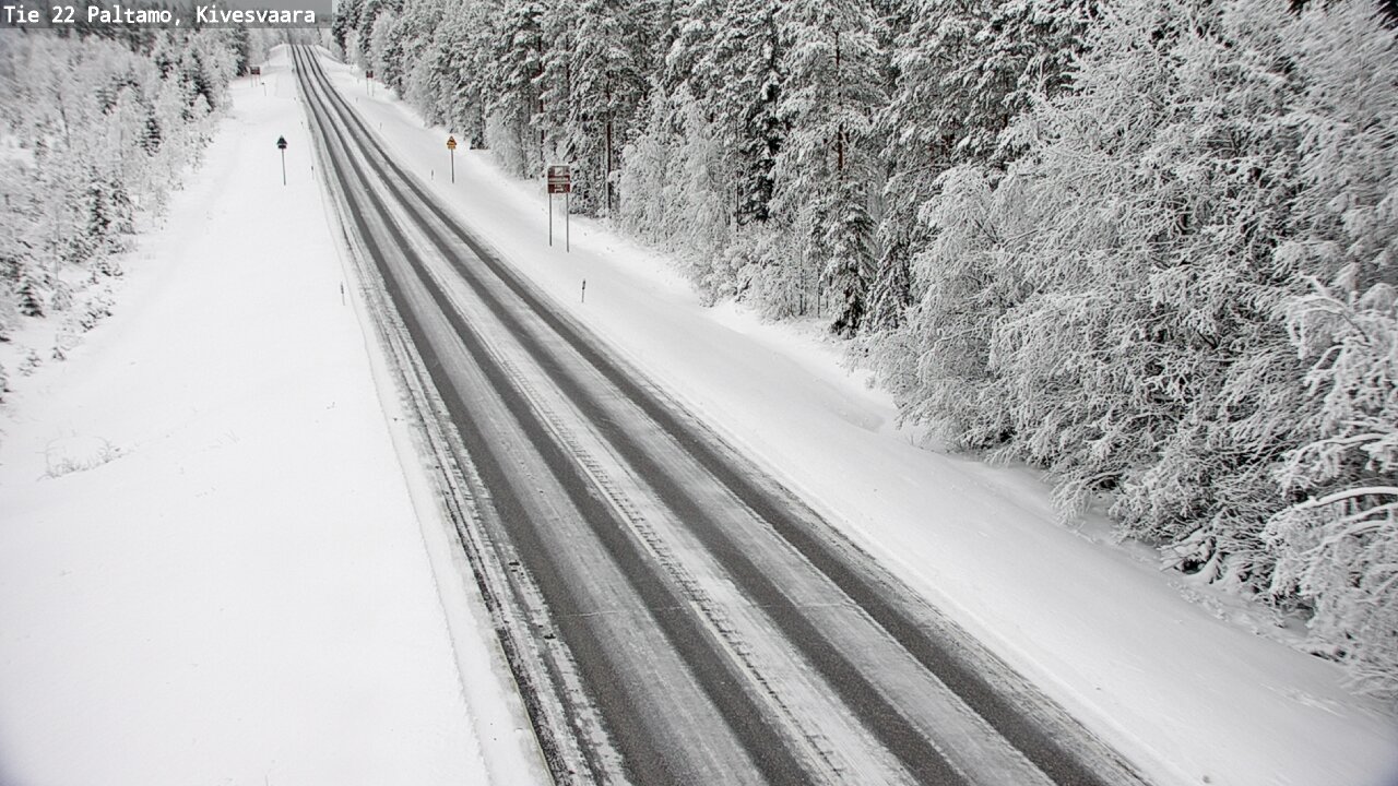 Kelikamerat Kuva Tie 22 Paltamo, Kivesvaara, Paltamo, Kainuu