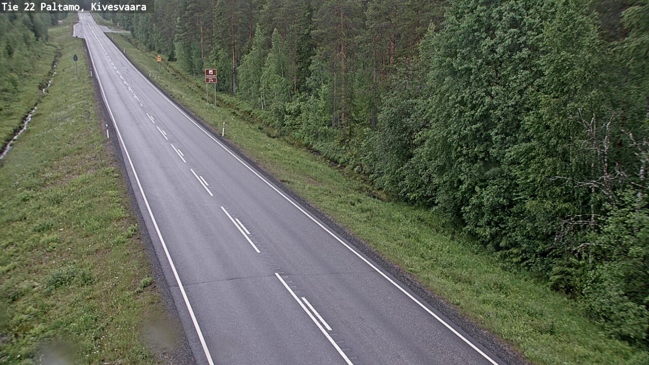 Kelikamerat Kuva Tie 22 Paltamo, Kivesvaara, Paltamo, Kainuu