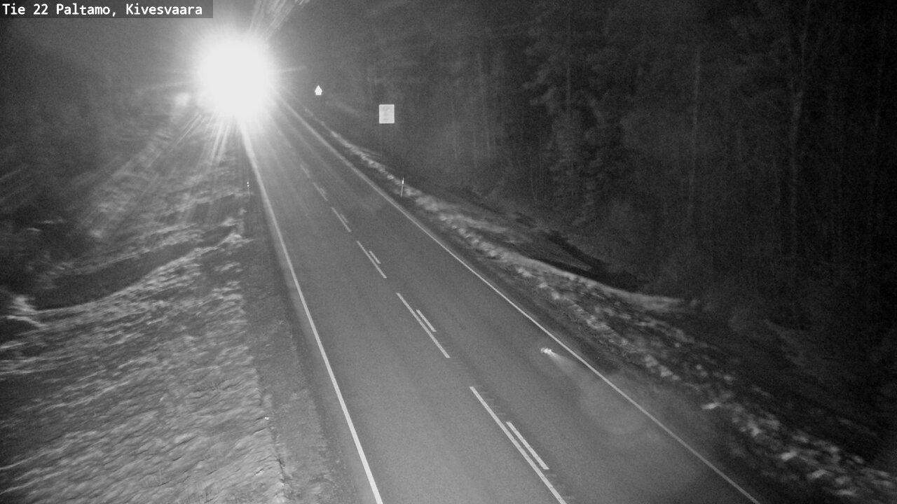 Kelikamerat Kuva Tie 22 Paltamo, Kivesvaara, Paltamo, Kainuu