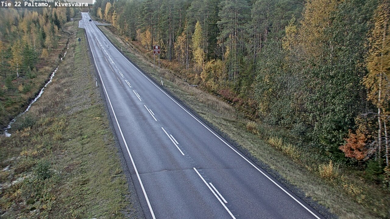 Kelikamerat Kuva Tie 22 Paltamo, Kivesvaara, Paltamo, Kainuu