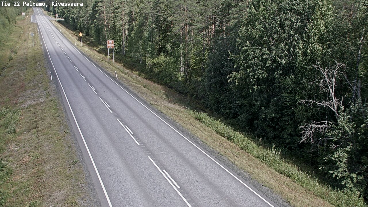 Kelikamerat Kuva Tie 22 Paltamo, Kivesvaara, Paltamo, Kainuu