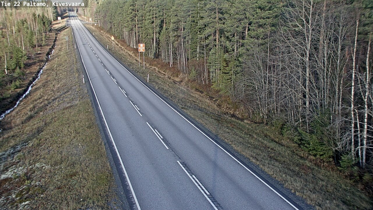 Kelikamerat Kuva Tie 22 Paltamo, Kivesvaara, Paltamo, Kainuu