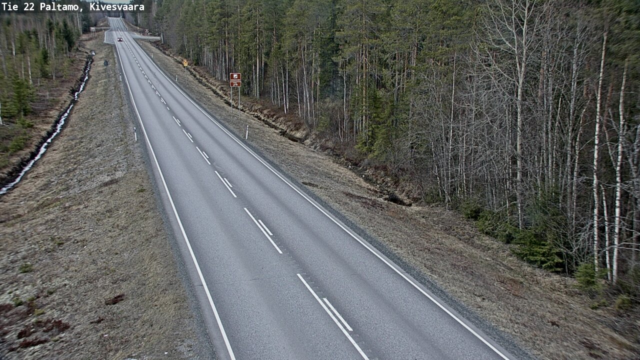 Kelikamerat Kuva Tie 22 Paltamo, Kivesvaara, Paltamo, Kainuu