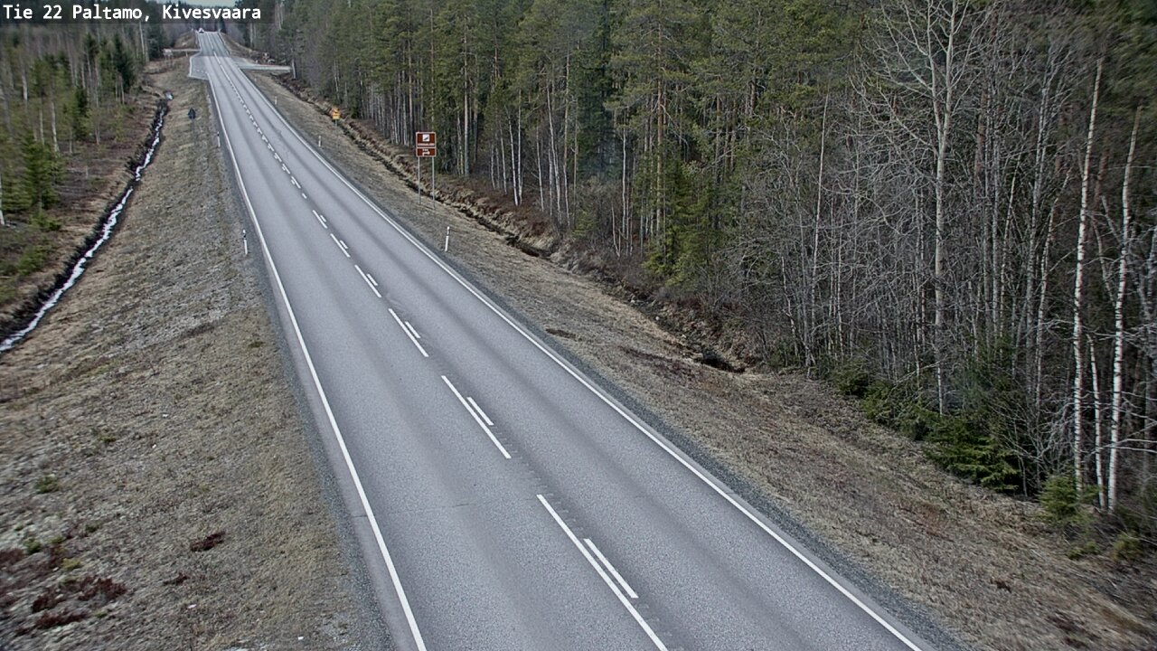 Kelikamerat Kuva Tie 22 Paltamo, Kivesvaara, Paltamo, Kainuu