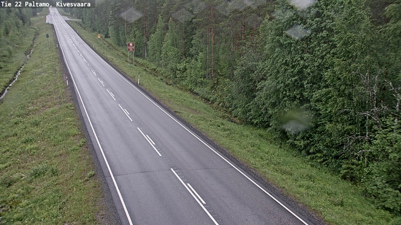 Kelikamerat Kuva Tie 22 Paltamo, Kivesvaara, Paltamo, Kainuu