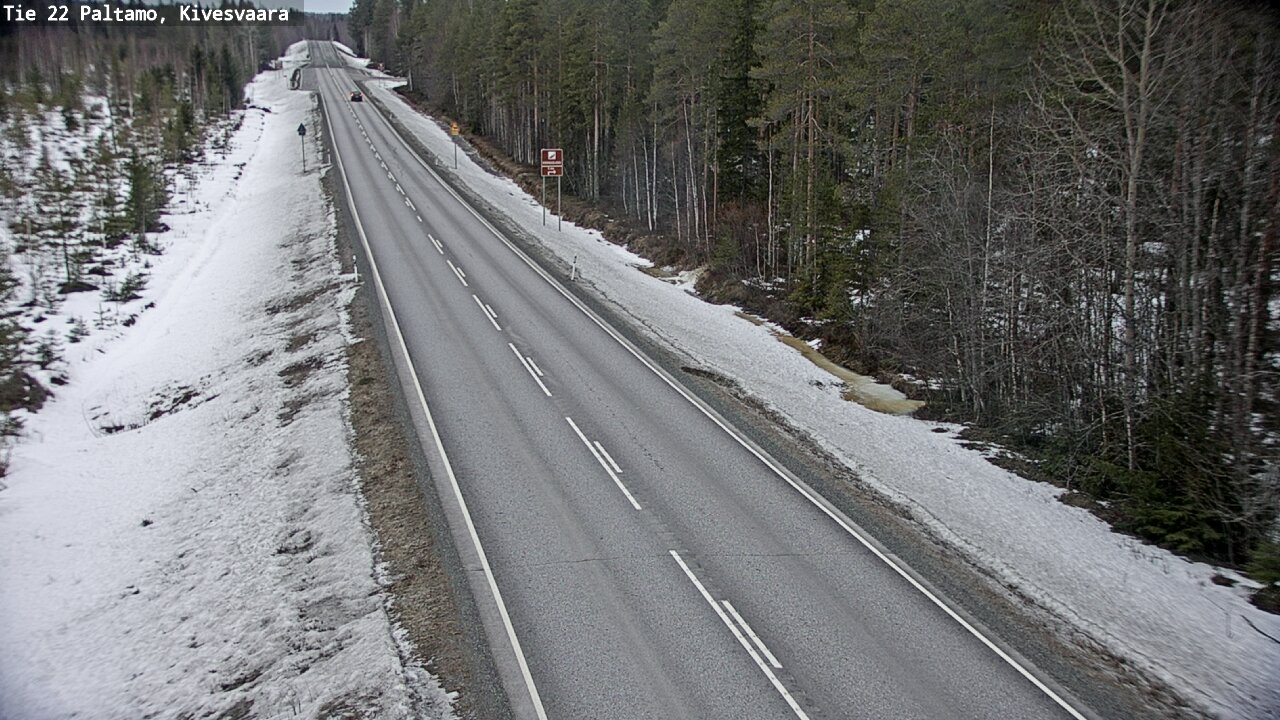 Kelikamerat Kuva Tie 22 Paltamo, Kivesvaara, Paltamo, Kainuu