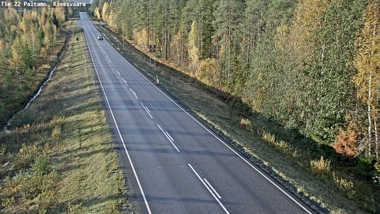 Kelikamerat Kuva Tie 22 Paltamo, Kivesvaara, Paltamo, Kainuu