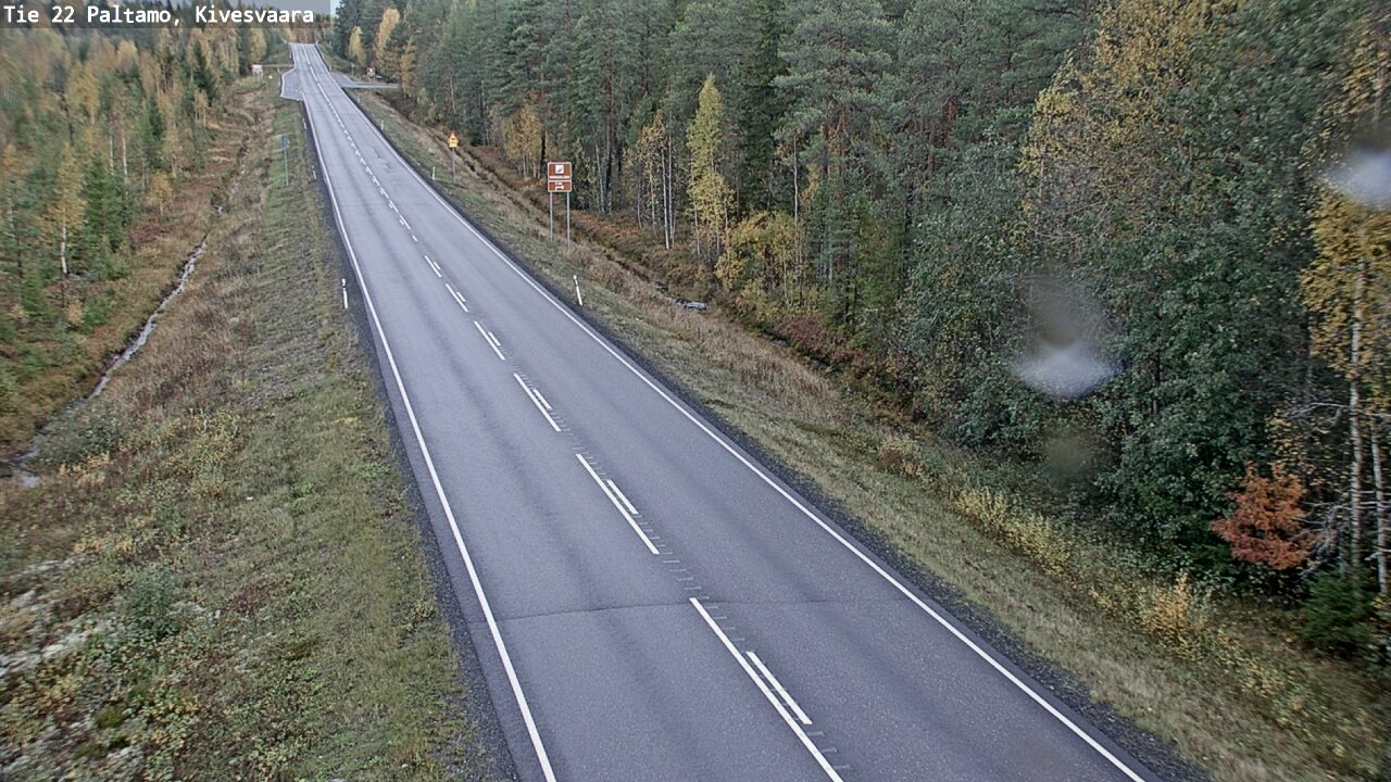 Weather Camera Image Road 22 Paltamo, Kivesvaara, Paltamo, Kainuu