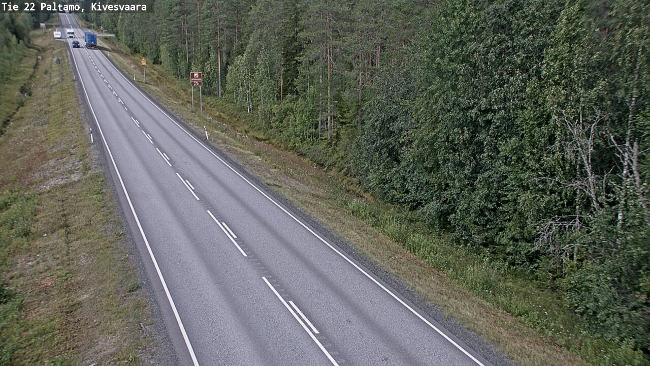 Kelikamerat Kuva Tie 22 Paltamo, Kivesvaara, Paltamo, Kainuu