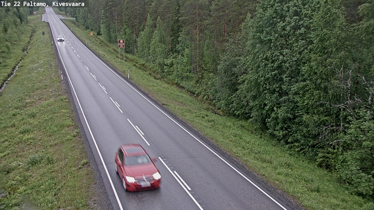 Kelikamerat Kuva Tie 22 Paltamo, Kivesvaara, Paltamo, Kainuu