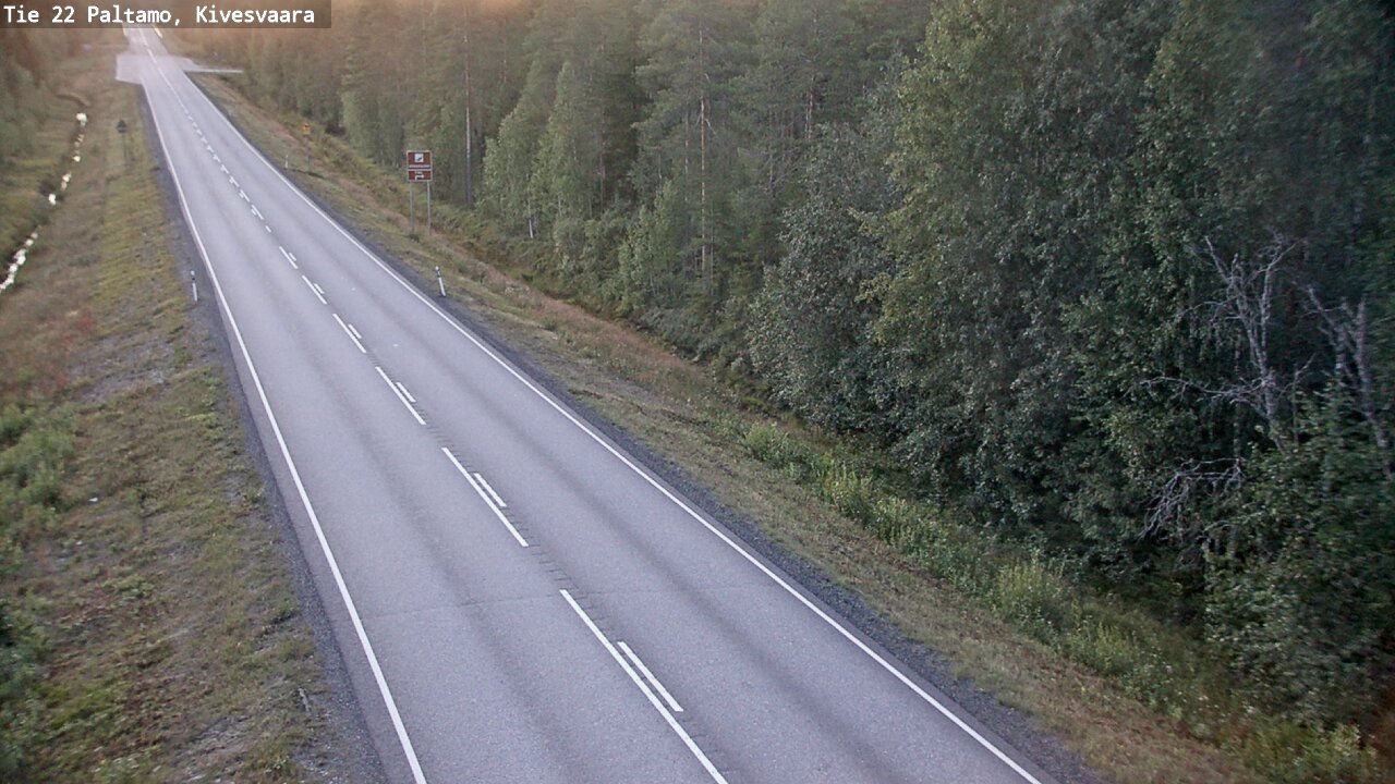 Kelikamerat Kuva Tie 22 Paltamo, Kivesvaara, Paltamo, Kainuu