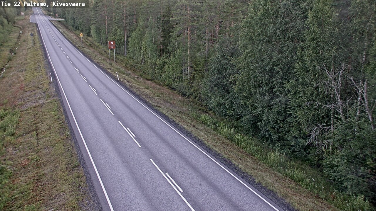 Kelikamerat Kuva Tie 22 Paltamo, Kivesvaara, Paltamo, Kainuu