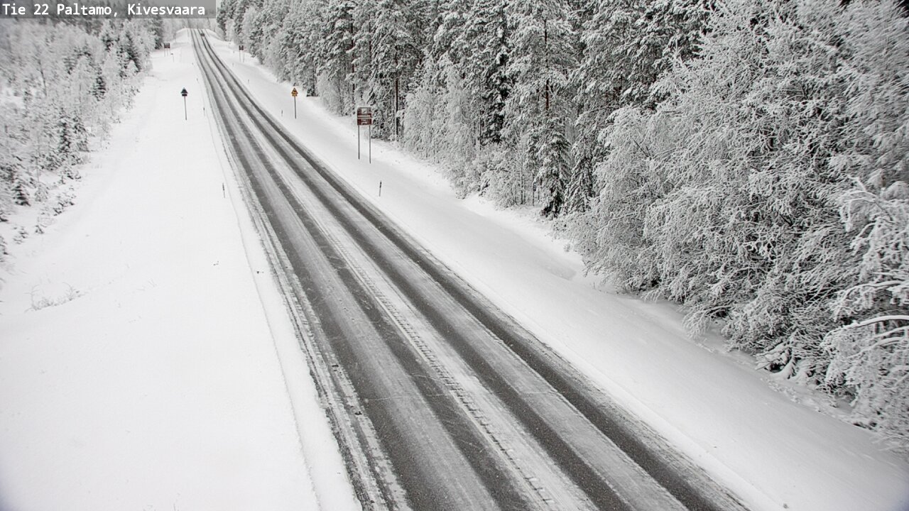 Kelikamerat Kuva Tie 22 Paltamo, Kivesvaara, Paltamo, Kainuu