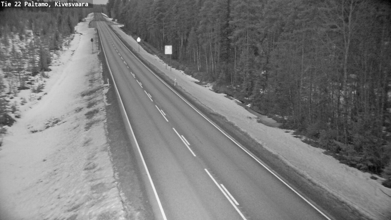 Kelikamerat Kuva Tie 22 Paltamo, Kivesvaara, Paltamo, Kainuu