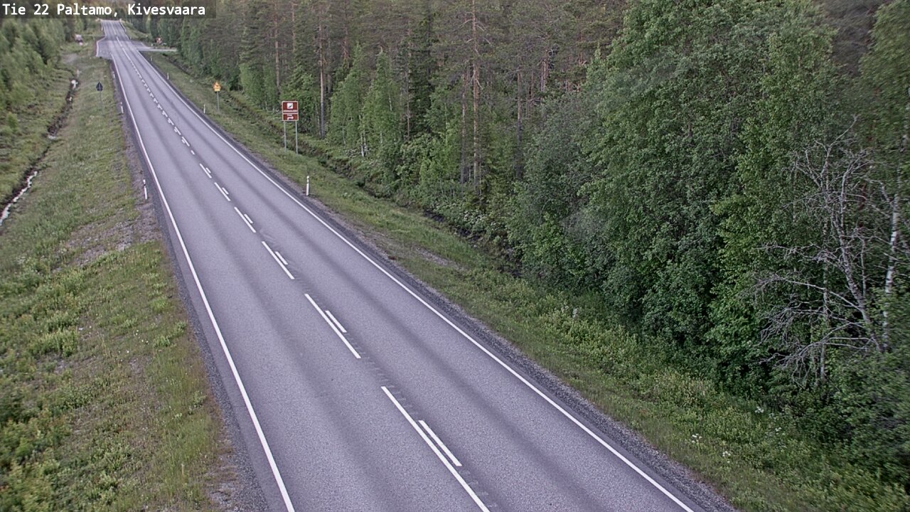 Kelikamerat Kuva Tie 22 Paltamo, Kivesvaara, Paltamo, Kainuu