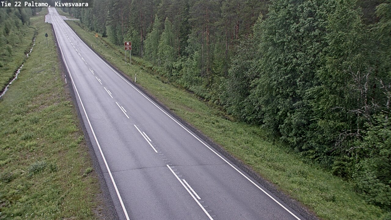 Kelikamerat Kuva Tie 22 Paltamo, Kivesvaara, Paltamo, Kainuu