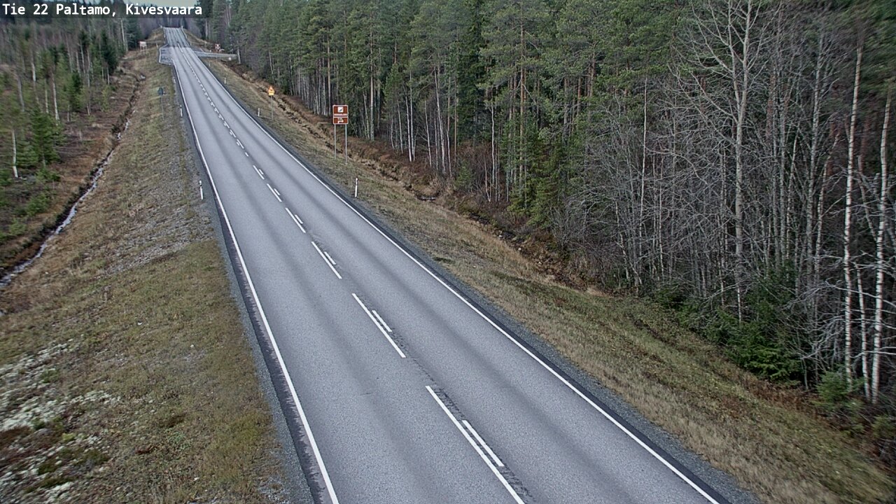 Kelikamerat Kuva Tie 22 Paltamo, Kivesvaara, Paltamo, Kainuu