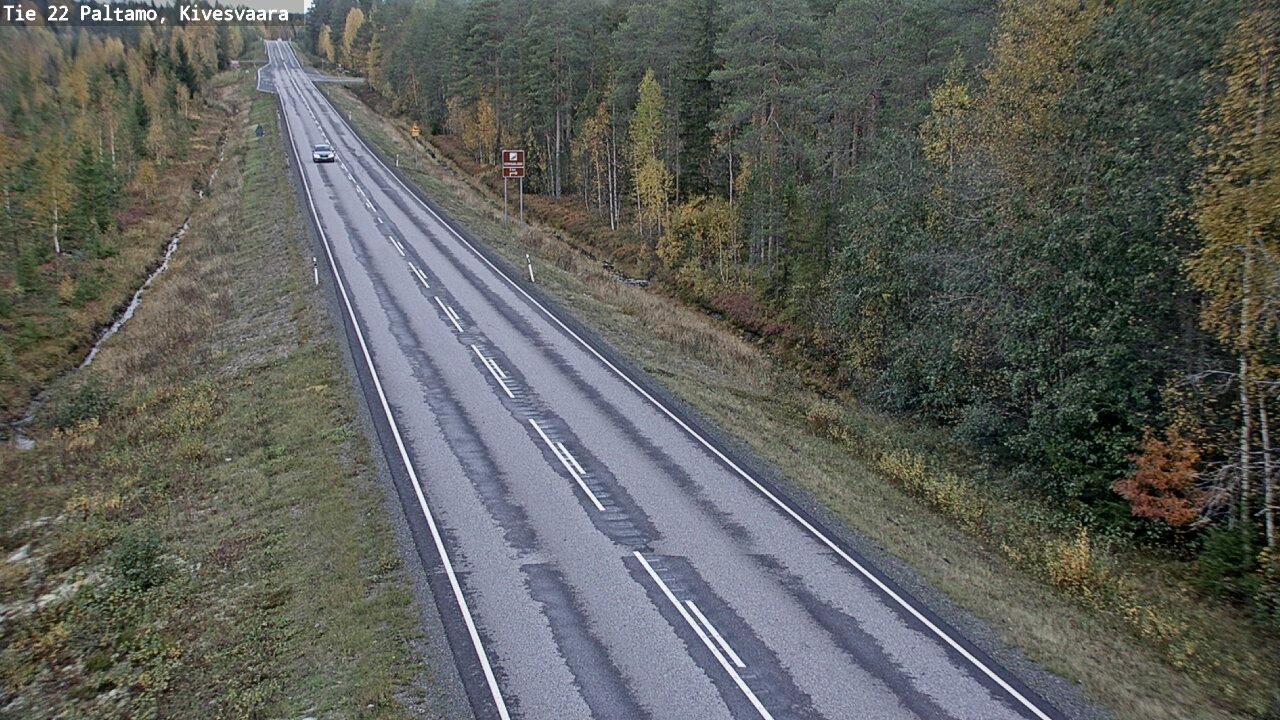 Kelikamerat Kuva Tie 22 Paltamo, Kivesvaara, Paltamo, Kainuu