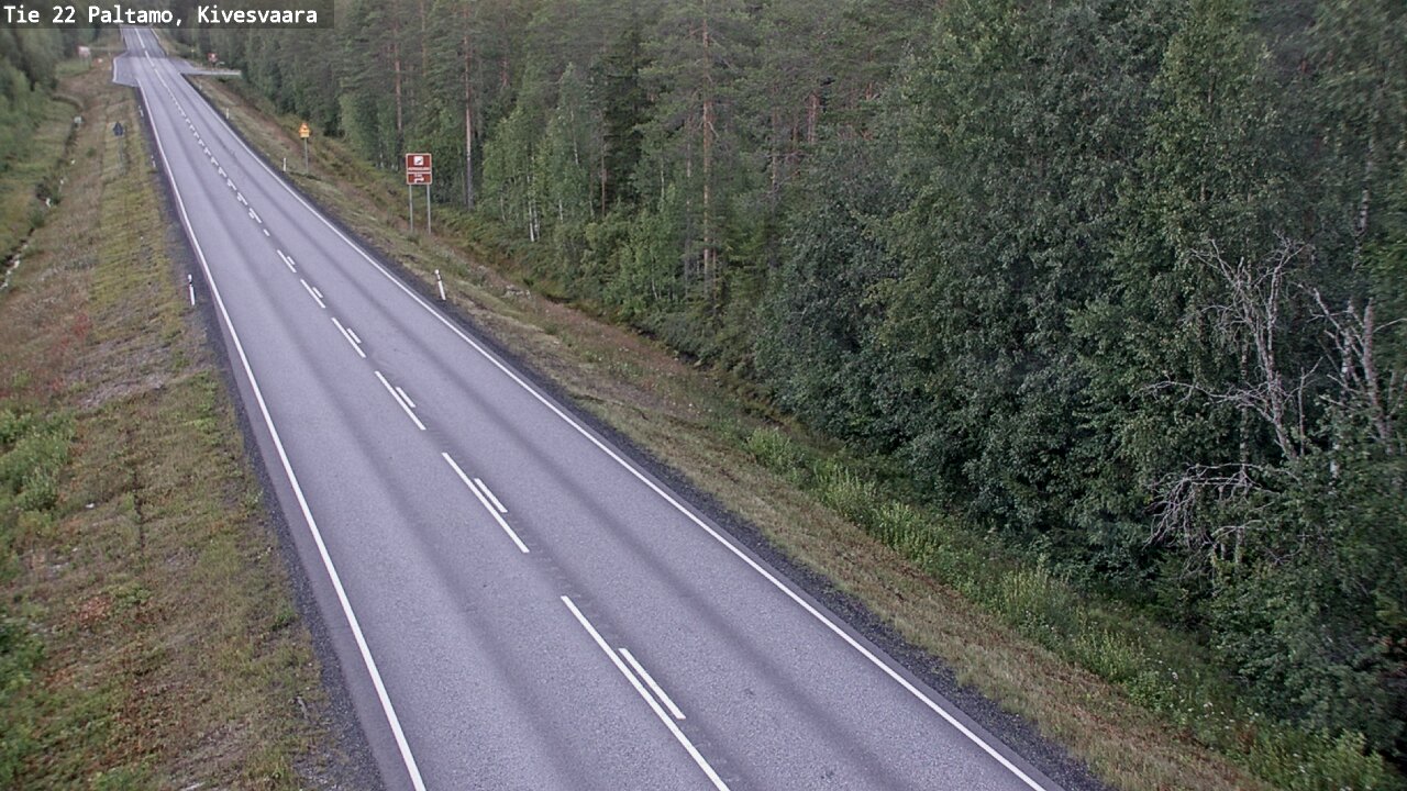 Kelikamerat Kuva Tie 22 Paltamo, Kivesvaara, Paltamo, Kainuu