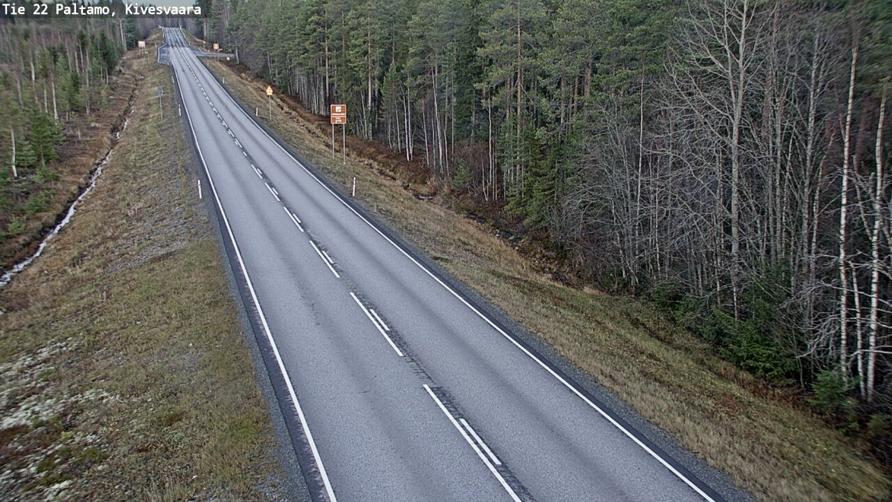 Kelikamerat Kuva Tie 22 Paltamo, Kivesvaara, Paltamo, Kainuu