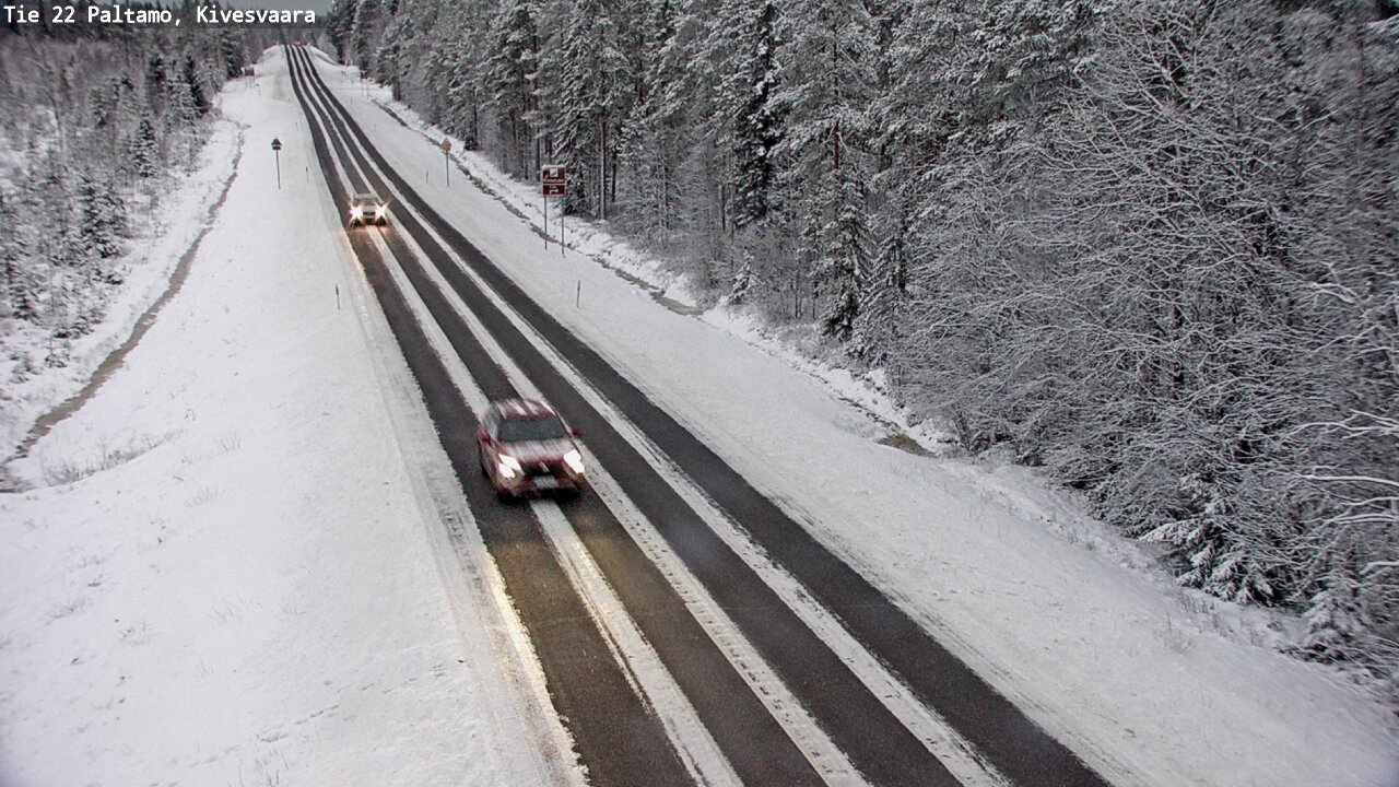 Kelikamerat Kuva Tie 22 Paltamo, Kivesvaara, Paltamo, Kainuu
