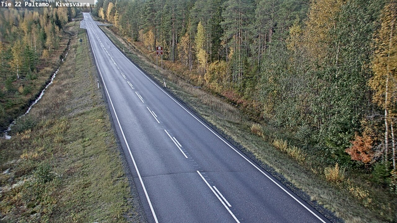 Kelikamerat Kuva Tie 22 Paltamo, Kivesvaara, Paltamo, Kainuu