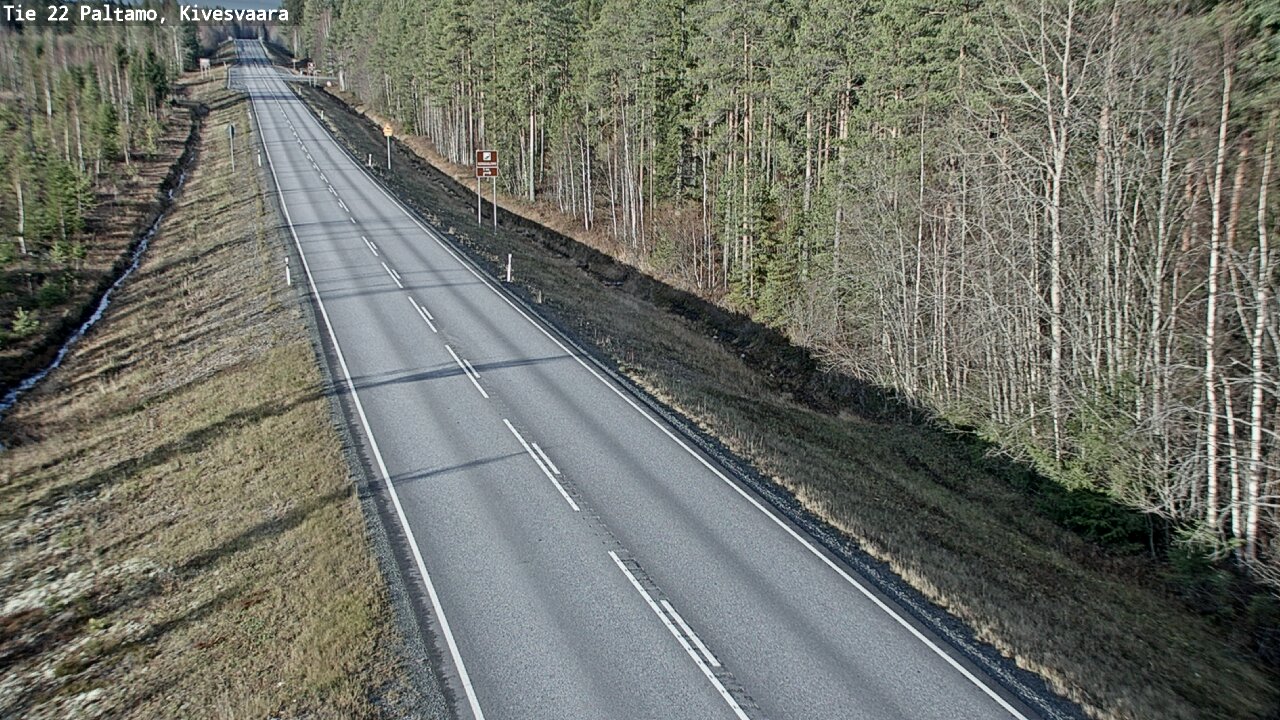 Kelikamerat Kuva Tie 22 Paltamo, Kivesvaara, Paltamo, Kainuu