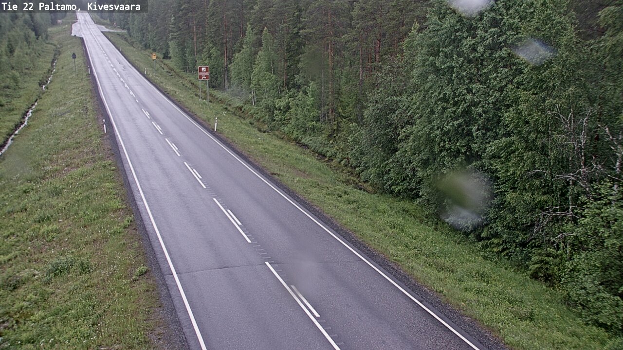 Kelikamerat Kuva Tie 22 Paltamo, Kivesvaara, Paltamo, Kainuu