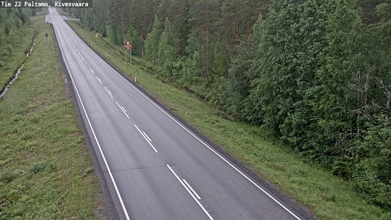 Kelikamerat Kuva Tie 22 Paltamo, Kivesvaara, Paltamo, Kainuu