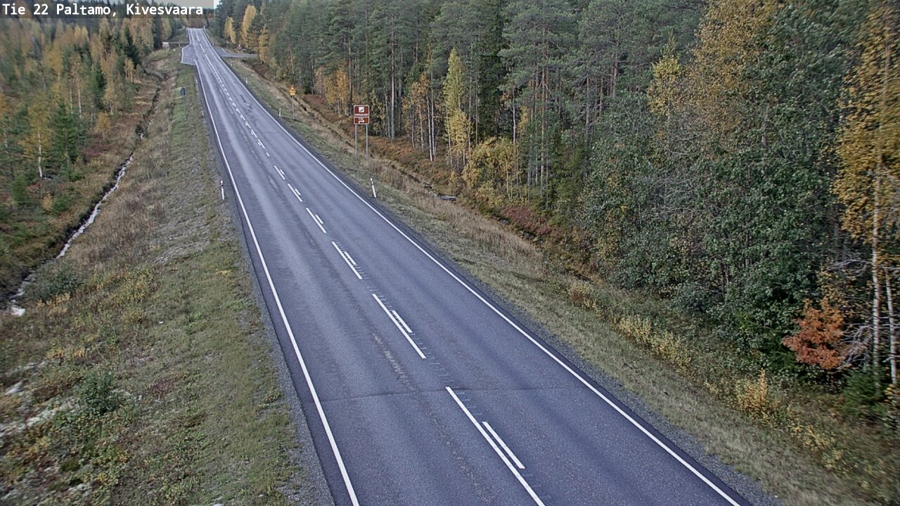 Kelikamerat Kuva Tie 22 Paltamo, Kivesvaara, Paltamo, Kainuu
