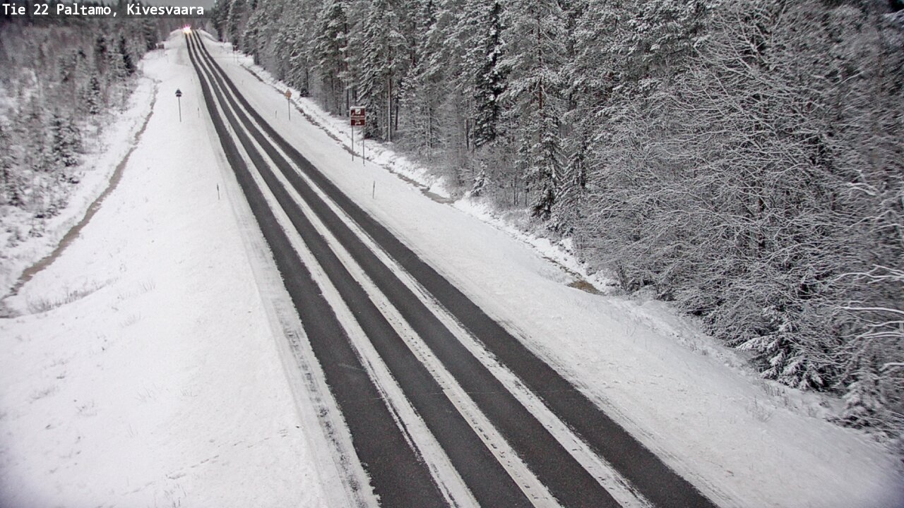 Kelikamerat Kuva Tie 22 Paltamo, Kivesvaara, Paltamo, Kainuu