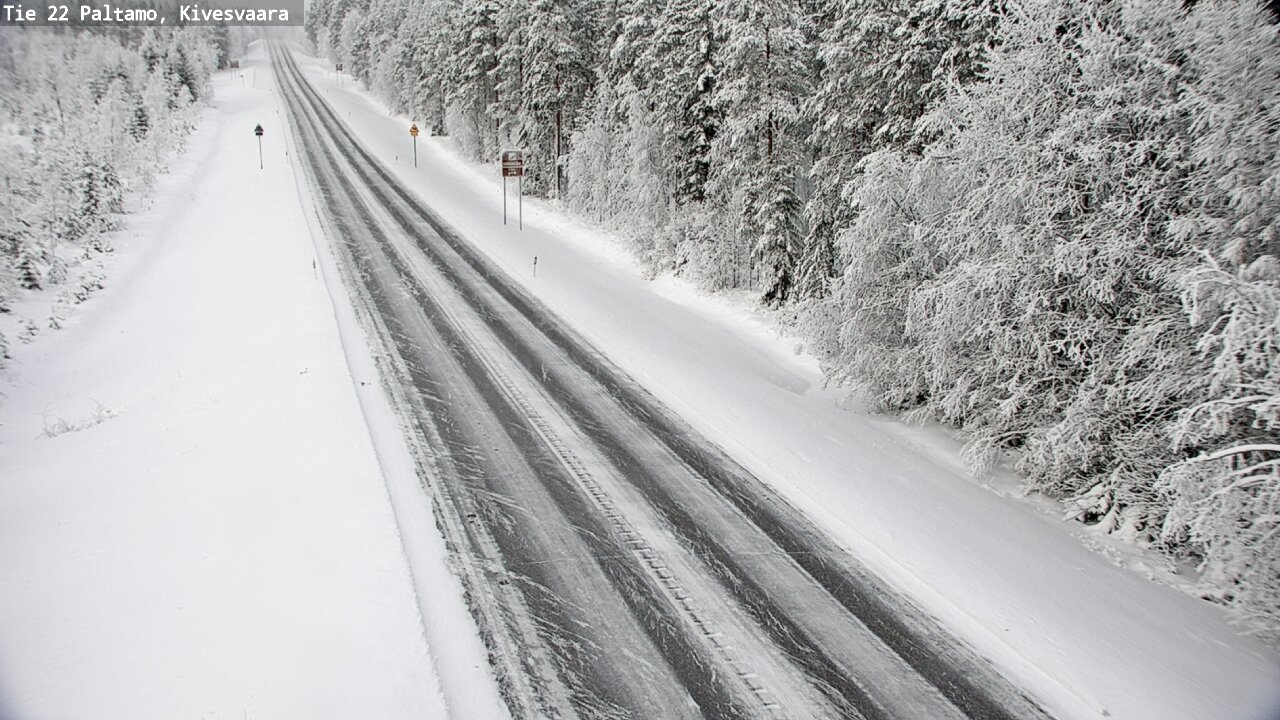 Kelikamerat Kuva Tie 22 Paltamo, Kivesvaara, Paltamo, Kainuu