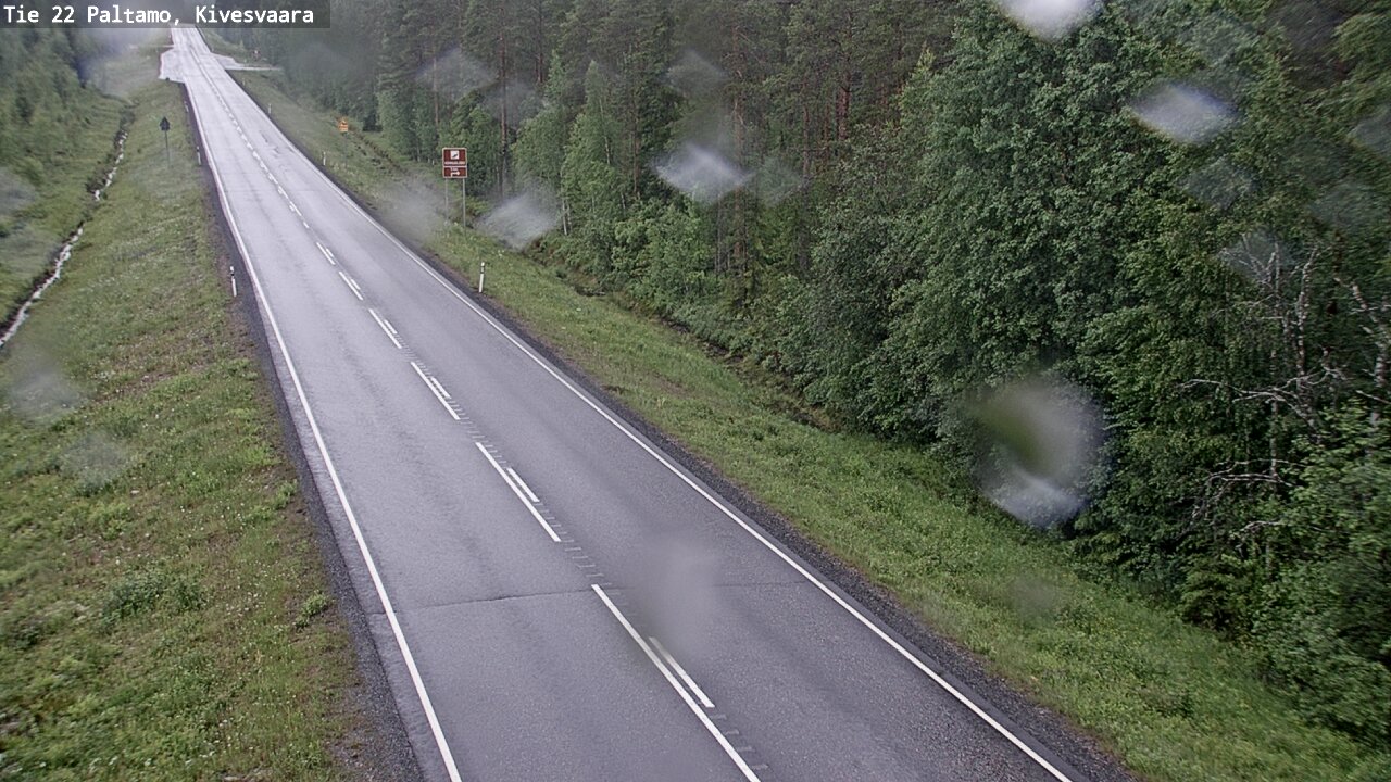 Kelikamerat Kuva Tie 22 Paltamo, Kivesvaara, Paltamo, Kainuu