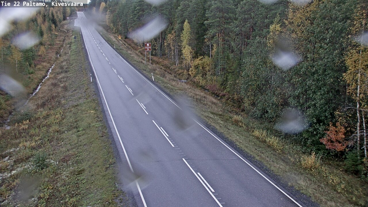 Weather Camera Image Road 22 Paltamo, Kivesvaara, Paltamo, Kainuu