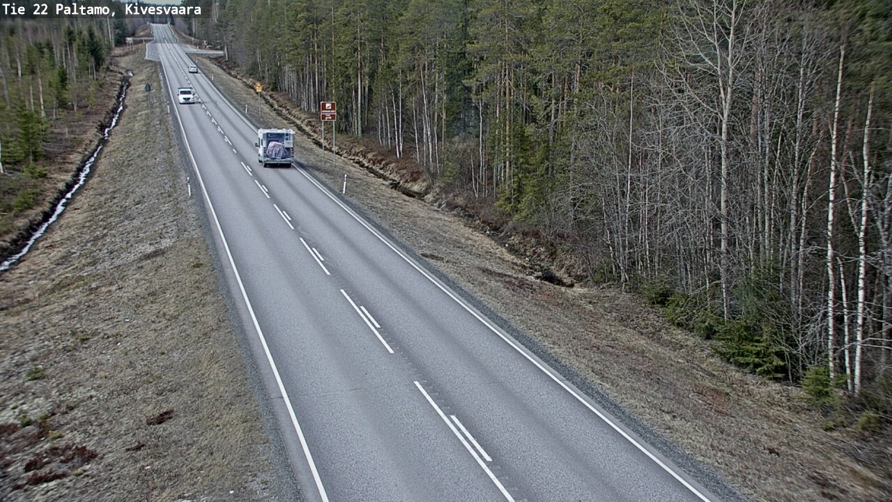 Kelikamerat Kuva Tie 22 Paltamo, Kivesvaara, Paltamo, Kainuu