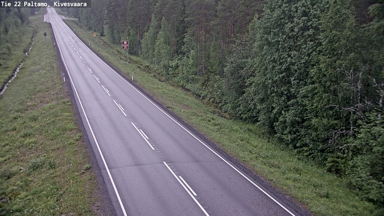 Kelikamerat Kuva Tie 22 Paltamo, Kivesvaara, Paltamo, Kainuu