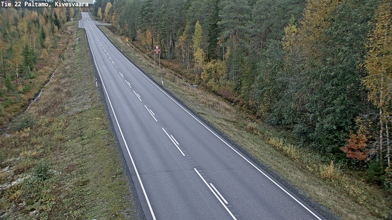 Kelikamerat Kuva Tie 22 Paltamo, Kivesvaara, Paltamo, Kainuu
