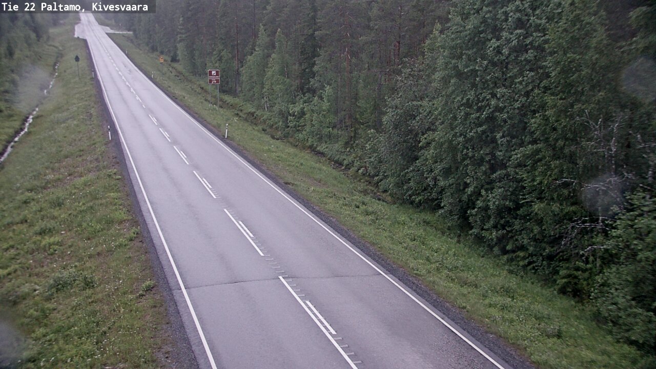 Kelikamerat Kuva Tie 22 Paltamo, Kivesvaara, Paltamo, Kainuu