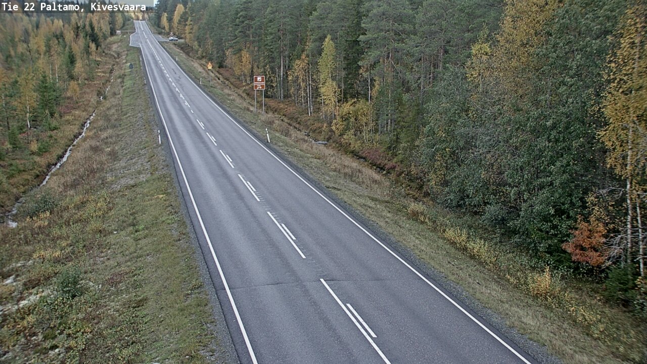 Kelikamerat Kuva Tie 22 Paltamo, Kivesvaara, Paltamo, Kainuu