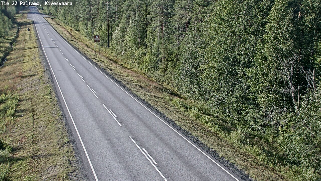 Kelikamerat Kuva Tie 22 Paltamo, Kivesvaara, Paltamo, Kainuu