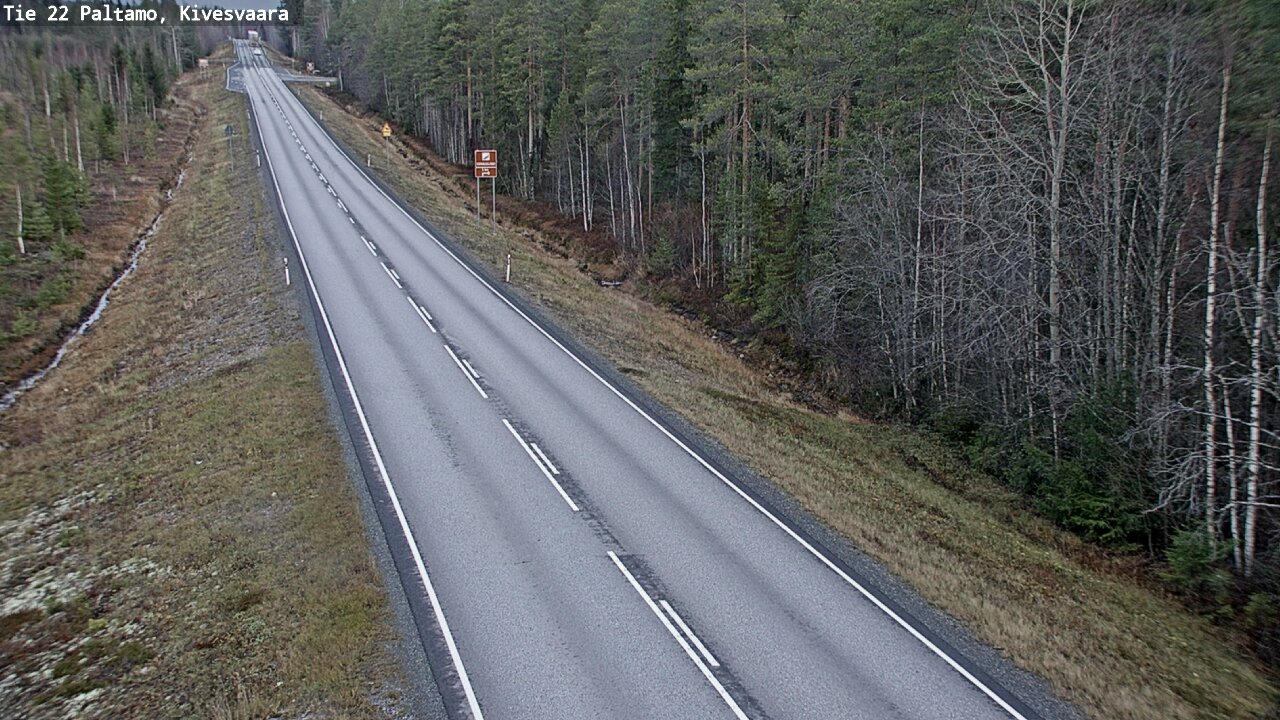 Kelikamerat Kuva Tie 22 Paltamo, Kivesvaara, Paltamo, Kainuu