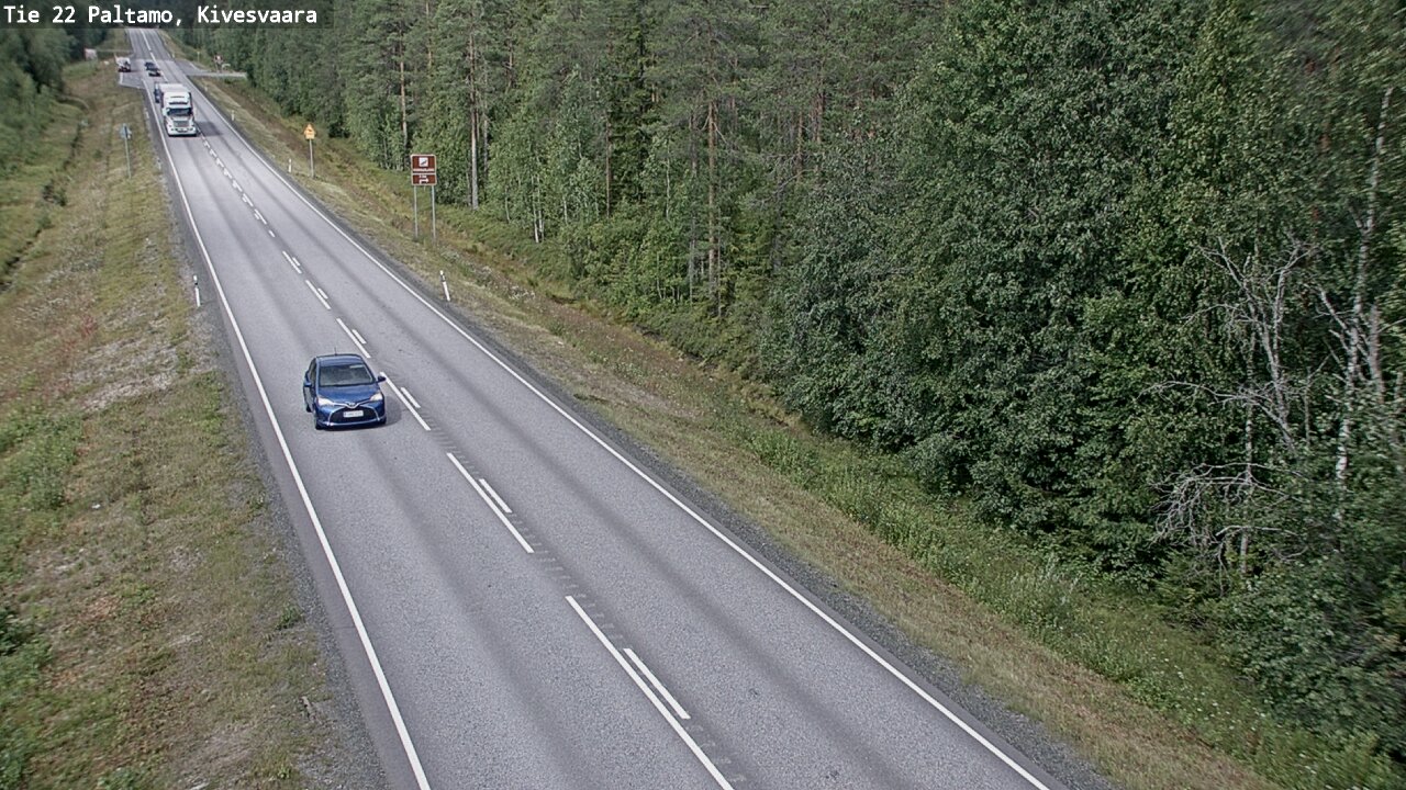 Kelikamerat Kuva Tie 22 Paltamo, Kivesvaara, Paltamo, Kainuu