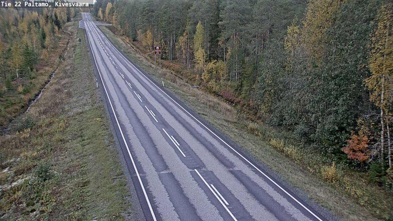 Kelikamerat Kuva Tie 22 Paltamo, Kivesvaara, Paltamo, Kainuu