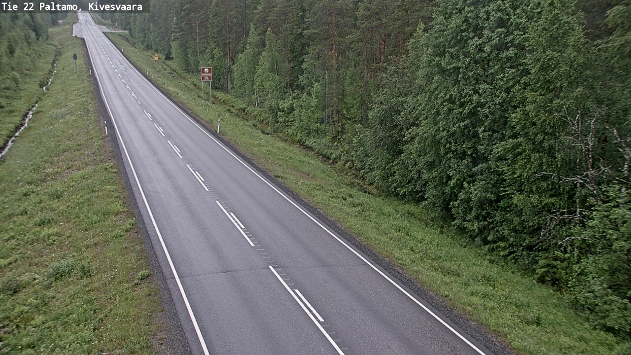 Kelikamerat Kuva Tie 22 Paltamo, Kivesvaara, Paltamo, Kainuu