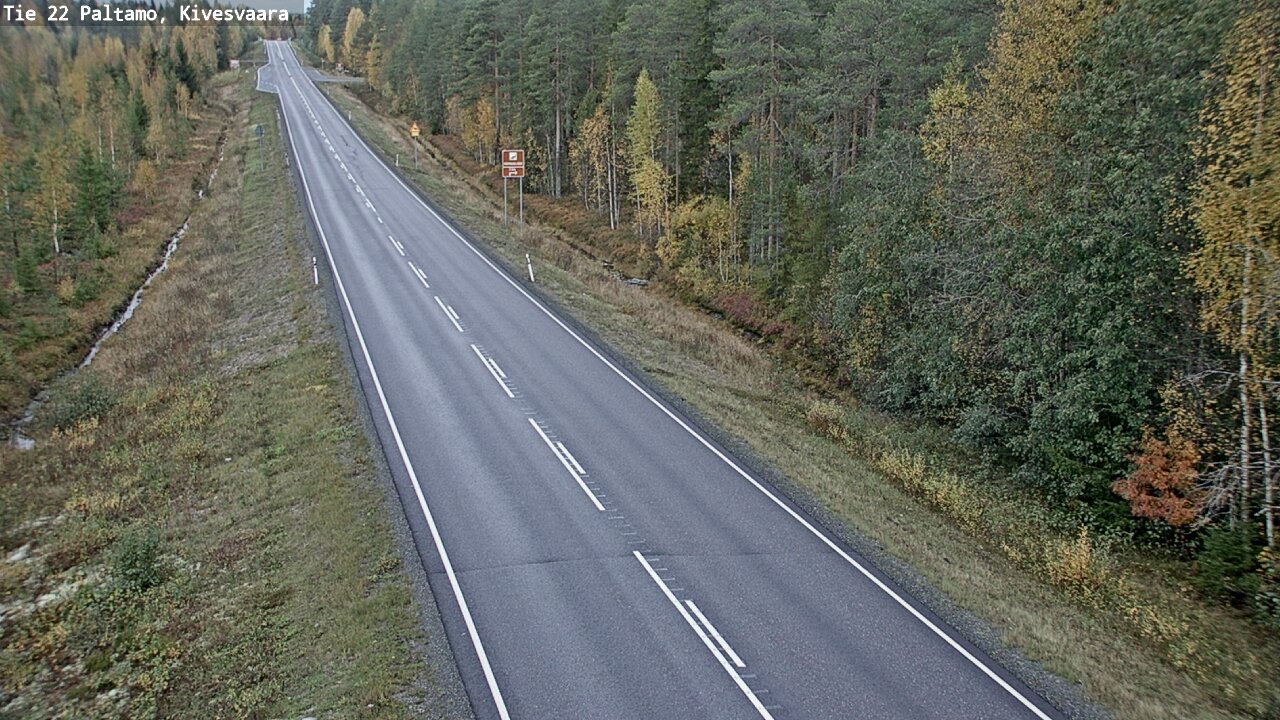 Kelikamerat Kuva Tie 22 Paltamo, Kivesvaara, Paltamo, Kainuu