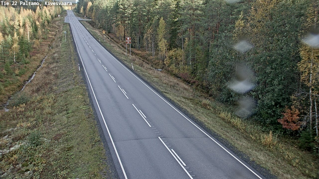 Weather Camera Image Road 22 Paltamo, Kivesvaara, Paltamo, Kainuu