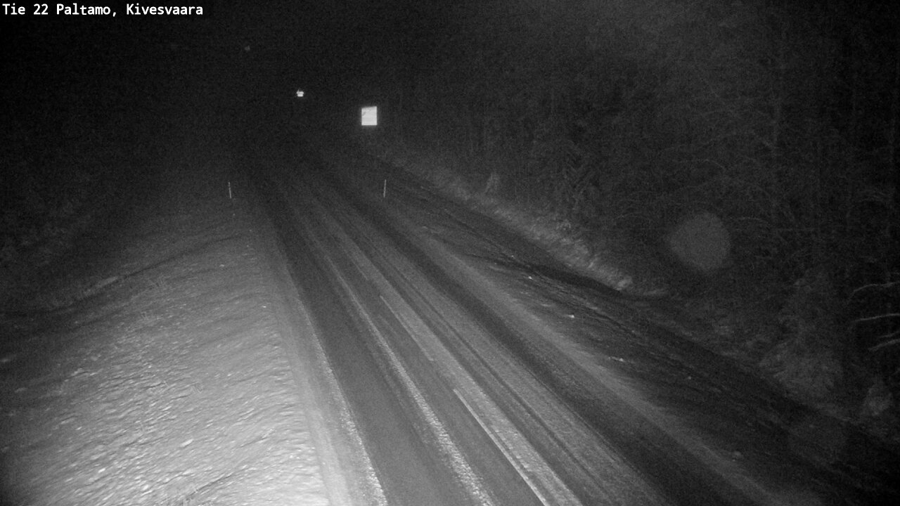 Weather Camera Image Väg 22 Paltamo, Kivesvaara, Paltamo, Kainuu
